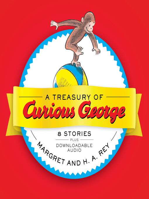 Cover image for A Treasury of Curious George